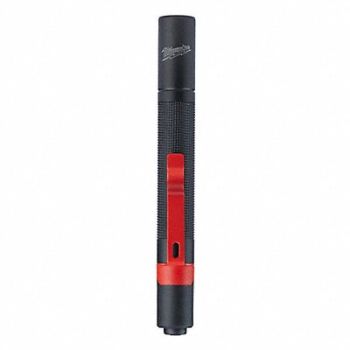 MILWAUKEE Penlight Aluminum Red 100lm, 419J83