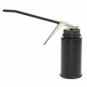 LUBRIMATIC Pistol Oiler 6oz 1/4in-28 Thread Steel, 41AA60