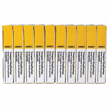 FIRST AID ONLY Triangular Sling Bandage PK10, 41CR38