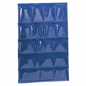 FIRST AID ONLY Replacement Pockets 22 in H 20 Pockets, 41CR62