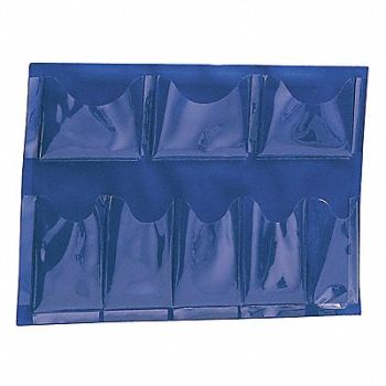 FIRST AID ONLY Replacement Pockets 9 in H 8 Pockets, 41CR66