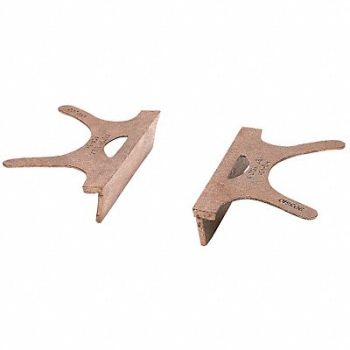 WILTON Replace. Vise Jaw Copper Incl. Pair PR, 41D425