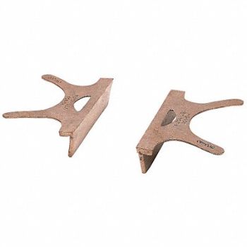 WILTON Replace. Vise Jaw Copper Incl. Pair PR, 41D429