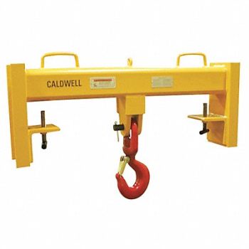 CALDWELL Forklift Beam Swivel Hook Cap 30 000 lb, 41D523