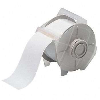 BRADY Label Vinyl White, 41F241