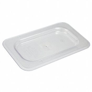 CRESTWARE Pan Cover Polycarbonate Fits Sixth Pan, 41G536
