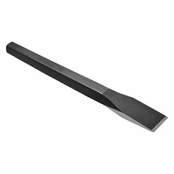 MAYHEW PRO Cold Chisel 1/2 in x 6 in Steel BO, 41GJ87
