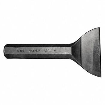 MAYHEW SELECT Mason Chisel 4 in x 7-1/2 in Steel, 41GK06