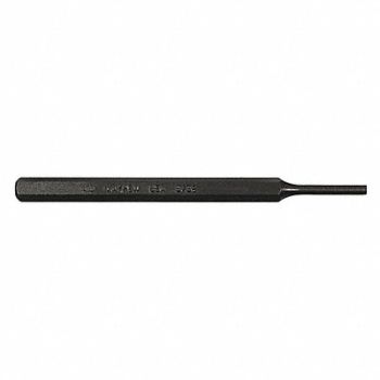 MAYHEW PRO Pin Punch 5in L 5/32in Tip Steel BO, 41GK36
