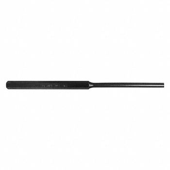 MAYHEW PRO Pin Punch 8in L 1/4in Tip Steel BO, 41GK45