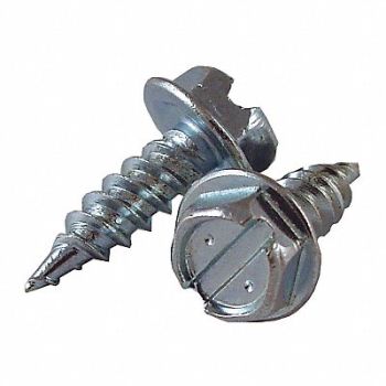 MALCO Scrw Sz #7 1/4 Zinc 1/2 L PK1000, 41GR91