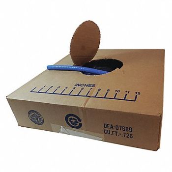 DETROIT FLEX DEFENSE Heater Hose 3/4 ID x 50 ft L Blue, 41GT09