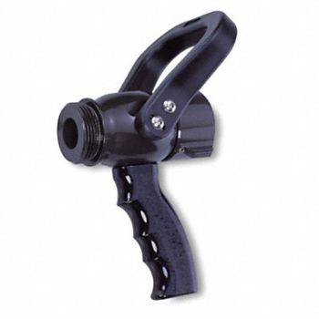 MOON AMERICAN Fire Hose Nozzle Twist Aluminum, 41H475