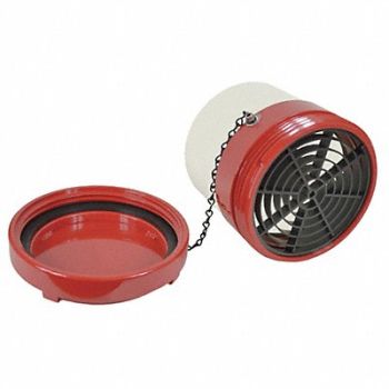 MOON AMERICAN Dry Hydrant Straight Adapter 5 In Male, 41H497