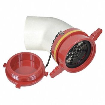 MOON AMERICAN Dry Hydrant 45 Adapter 6 In Female, 41H517