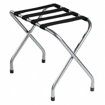 HOSPITALITY 1 SOURCE Luggage Rack Steel 20 In H Holds 300 lb, 41H542