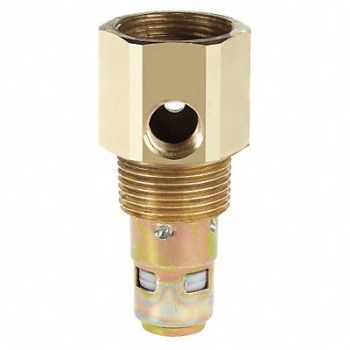 CONRADER Check Valve 3/4 Inverted Flare 3/4(M)NPT, 41H785