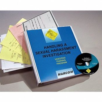MARCOM DVD Spanish Harassment Investigation, 41J084