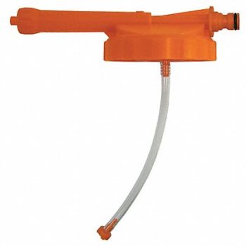 SANI-LAV Sanitizer Lid Kit Orange Plastic, 41J434