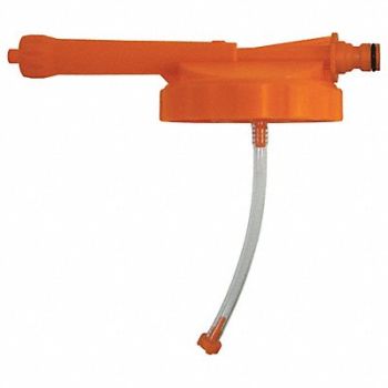 SANI-LAV Sanitizer Lid Kit Orange Plastic, 41J436