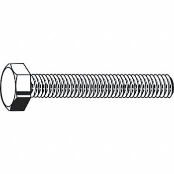 GRAINGER APPROVED Hvhxblt HDG Fastener L 1 1/2 in PK10, 41JU03