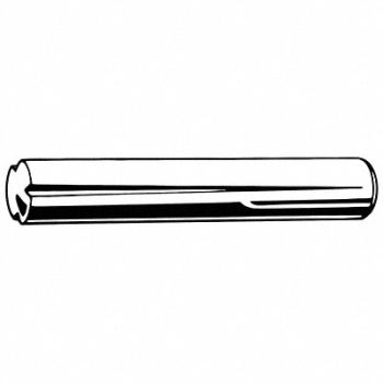 GRAINGER APPROVED Grooved Pin TypeA Steel 1 0.375 PK10, 41VJ16