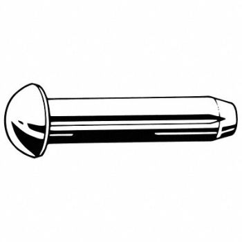 GRAINGER APPROVED Pin Steel Ust 36-2 6mm Dia 25mm L PK50, 41KL95