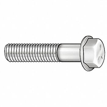 GRAINGER APPROVED Flange Bolts Fastener L 2 3/4 in PK60, 157D83