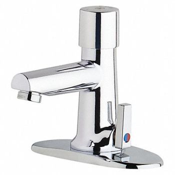 Straight Chrome Chicago Faucets 3502, 41N761
