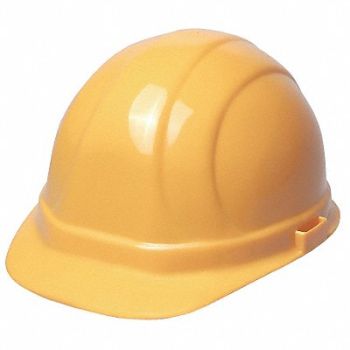 ERB SAFETY Hard Hat Type 1 Class E Pinlock Yellow, 41N901