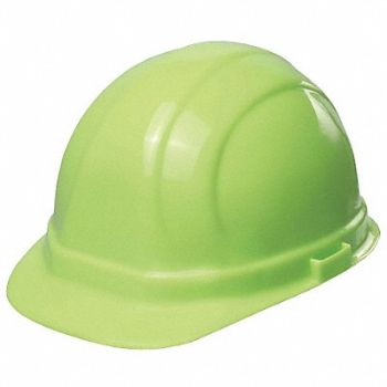 ERB SAFETY Hard Hat Type 1 Class E Hi-Vis Green, 3JPG4