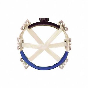 ERB SAFETY Hard Hat Suspension 6-pt. Ratchet, 41N881