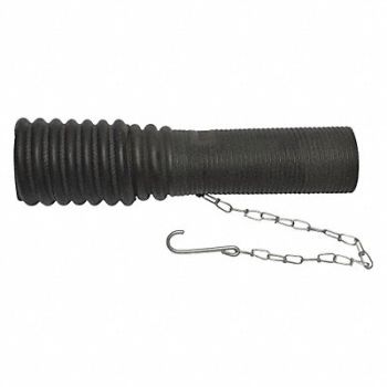 CONTINENTAL Oval Tail Pipe Adapter Rubber 6 L, 41ND39