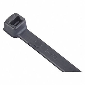 THOMAS BETTS Cable Tie 7.5in L 5B blks Black PK100, 41NH84