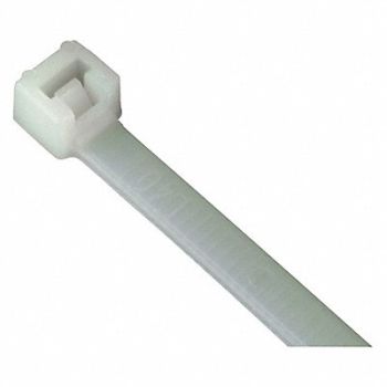 THOMAS BETTS Cable Tie 14.1in L 50 lb Natural PK100, 41NH74