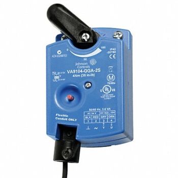 JOHNSON CONTROLS Elec Act 35 in.-lb. Floating 24VAC, 41P694