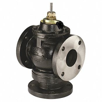 JOHNSON CONTROLS Globe Valve 3-Way Mixing 6 In Flanged, 41P839
