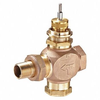 JOHNSON CONTROLS Globe Valve 2-Way NO 1-1/2 In Union, 41P934