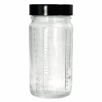 QORPAK Precleaned Bottle 30mL Glass Wide PK432, 41U290