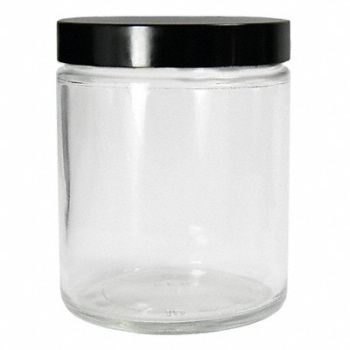 QORPAK Jar 30mL Glass Wide PK48, 41U195