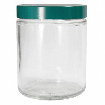QORPAK Jar 30mL Glass Wide PK48, 41U193