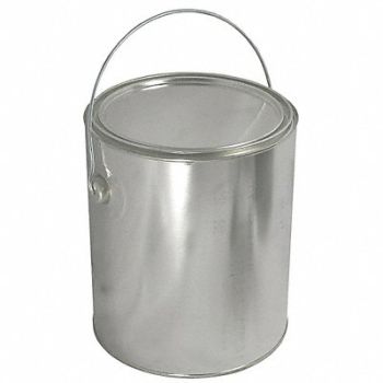 QORPAK Metal Can Metal Unlined 6.6 in PK34, 458L10