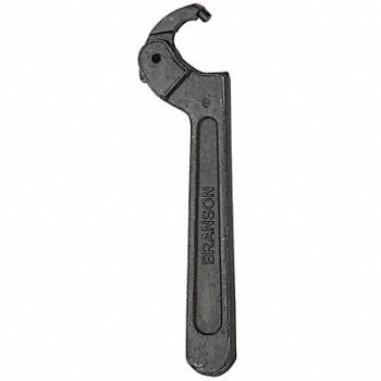 BRANSON Pin Spanner Wrench Side 8-1/8, 41V362