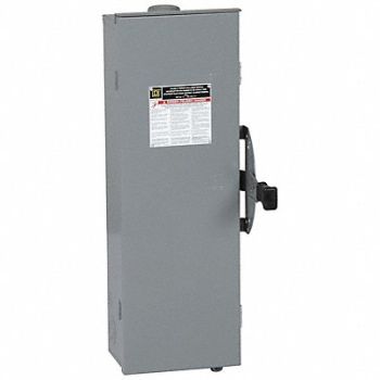 SQUARE D Safety Switch 600VAC 3PDT 30 Amps AC, 41V405