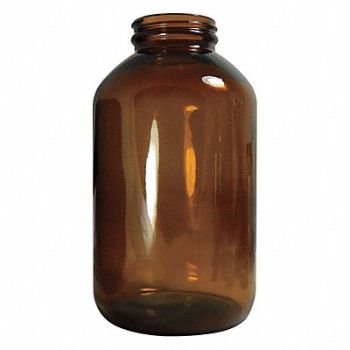 QORPAK Packer Bottle 1250mL Glass Wide PK24, 41V997