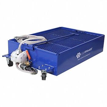 LIQUIDYNAMICS INC. Low Profile Portable Oil Drain 25 gal., 447V40