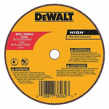 DEWALT Abrasive Cut-Off Wheel 0.035 Thick, 420D36