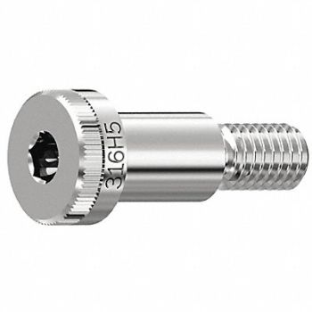 GRAINGER APPROVED ShldrScrw SS M4-0.7 9mmHdDia, 420F48