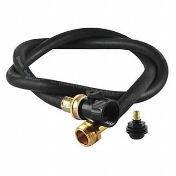 SAFE-T-SEAL Water Hose Rubber/Brass Repair Part 4 ft, 420H83