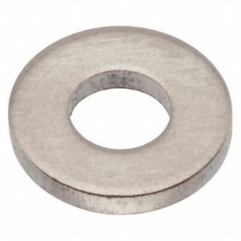 GRAINGER APPROVED FltWsh Plain Titanium #3 1/4x0.040in 5PK, 420M94